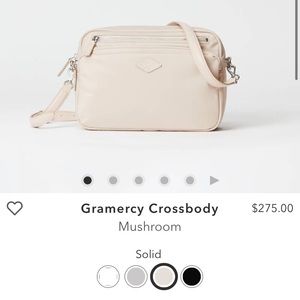 Like new MZ Wallace Gramercy bag in mushroom